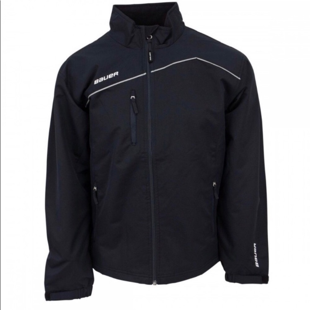 New Bauer Hockey Core Youth Warmup Jacket Z.